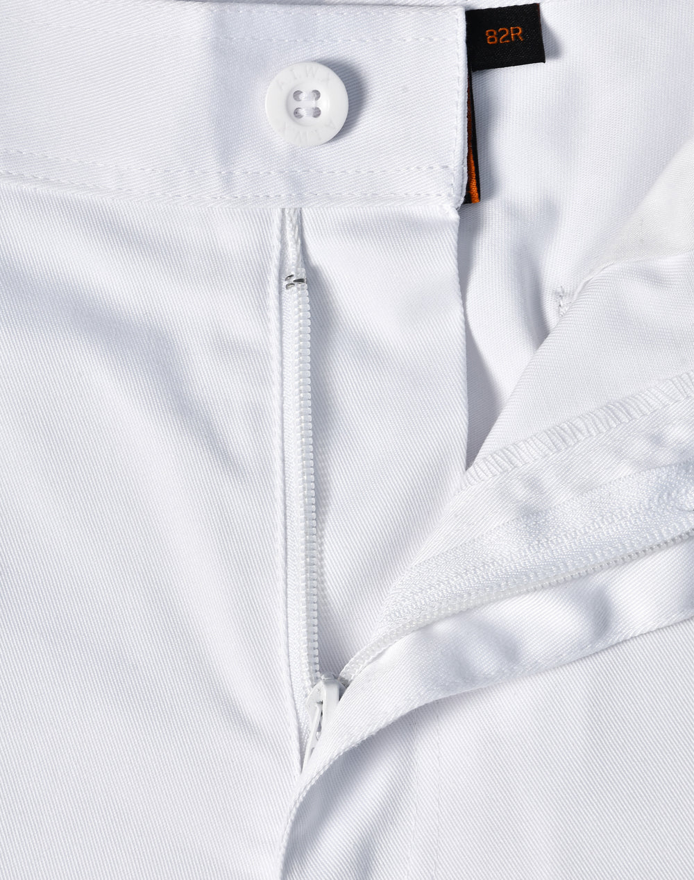 Unisex Utility Stretch Cargo Work Pants - White - View