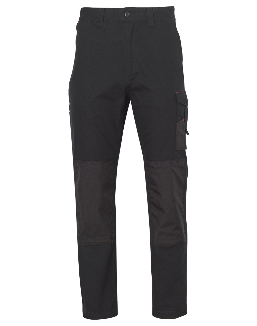 Cordura Durable Work Pants Regular Size - Black - Front