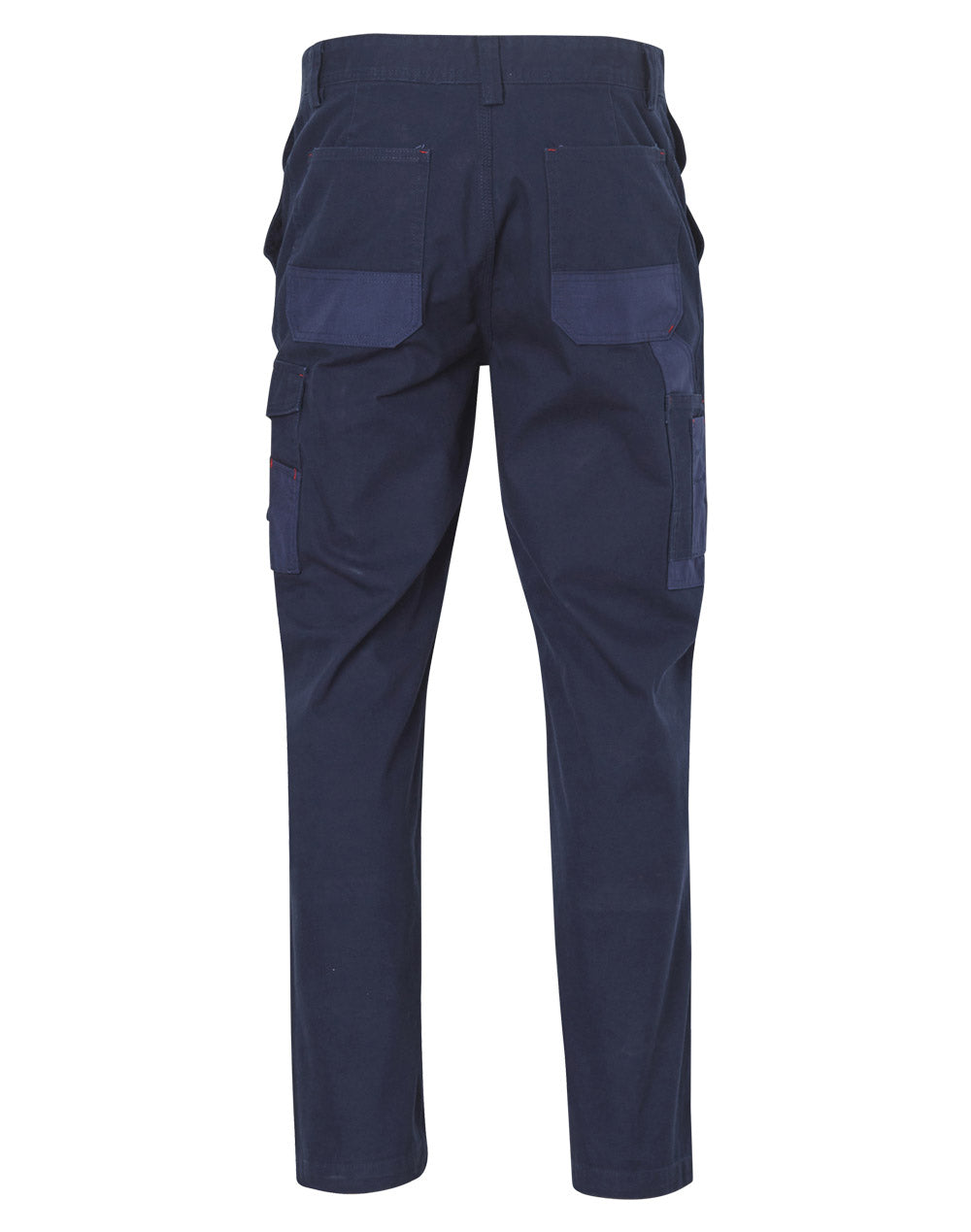Cordura Durable Work Pants Regular Size - Navy - Back