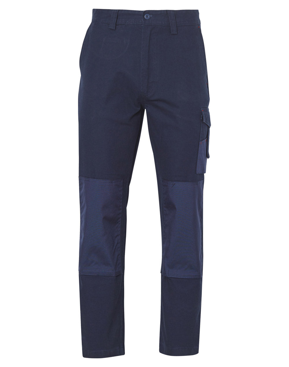 Cordura Durable Work Pants Regular Size - Navy - Front
