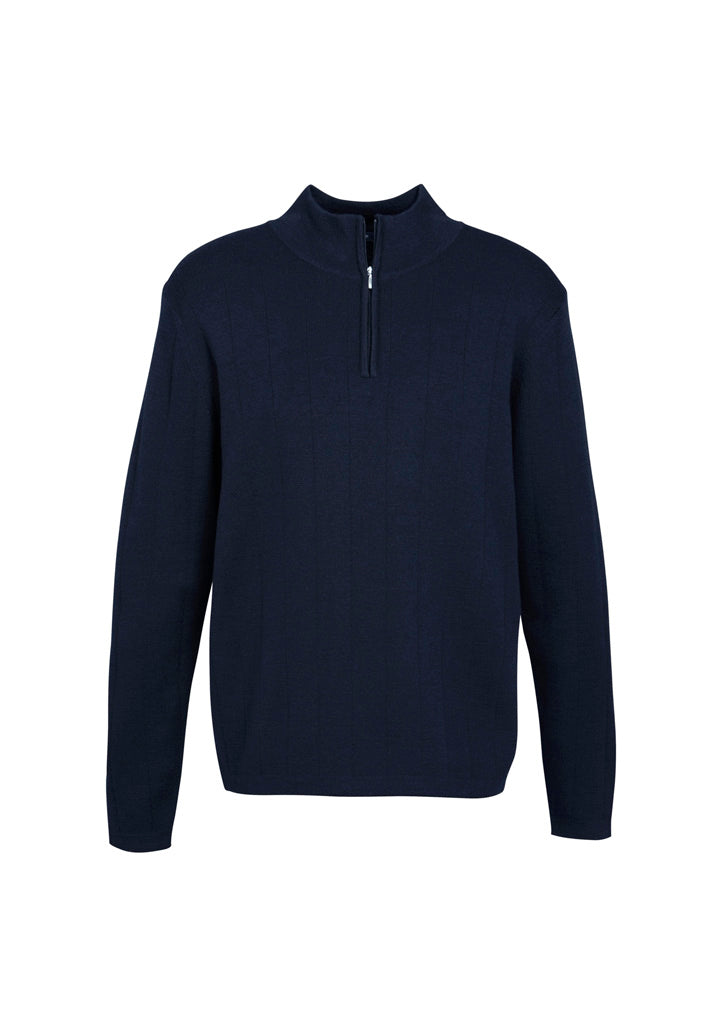 80/20 Mens Wool Pullover - Navy - Front
