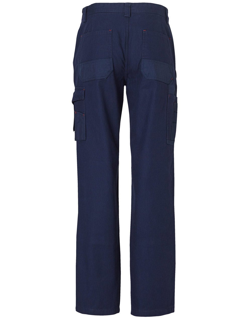 Ladies' Durable Work Pants - Navy - Back