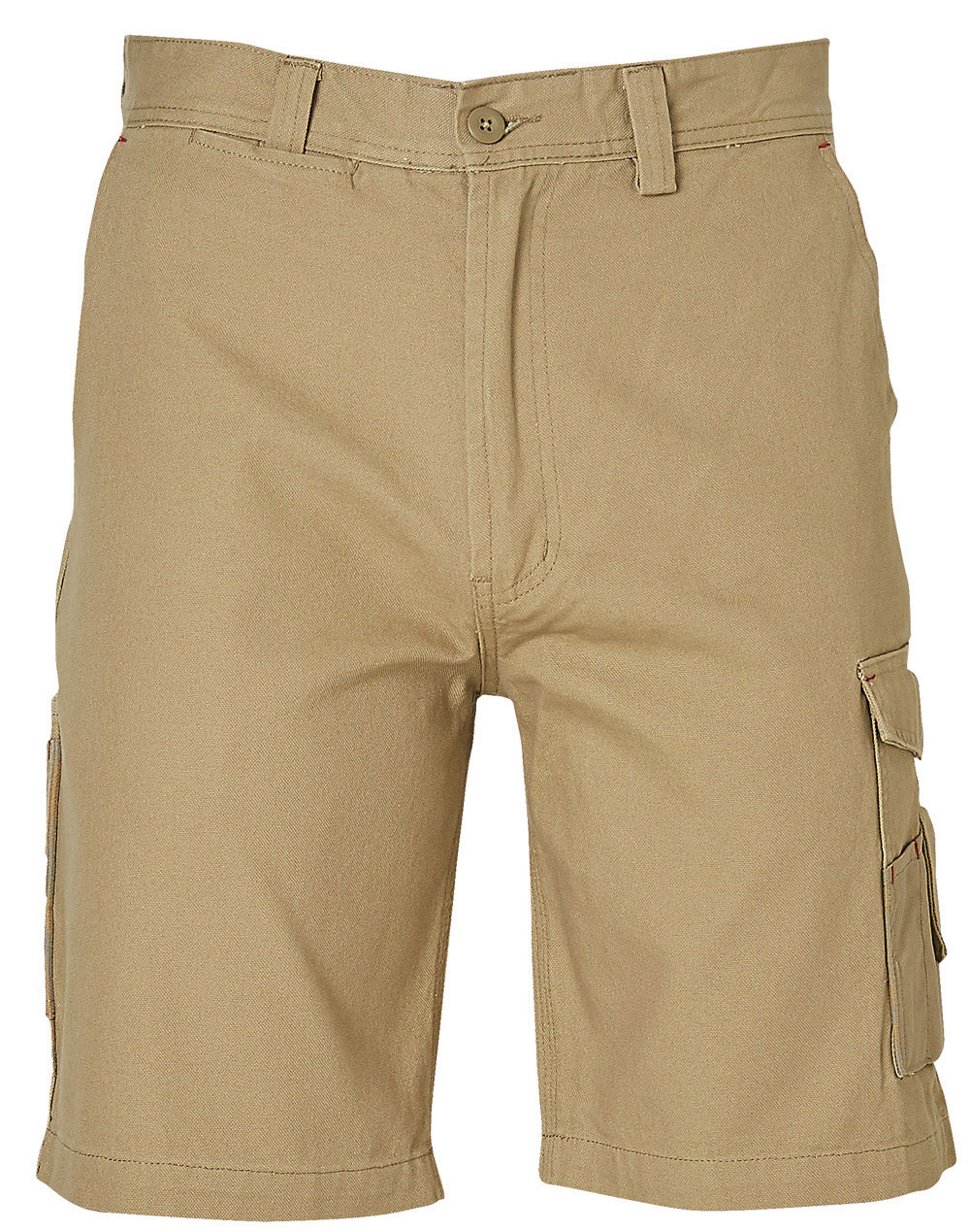Cordura Durable Work Shorts - Khaki - Front