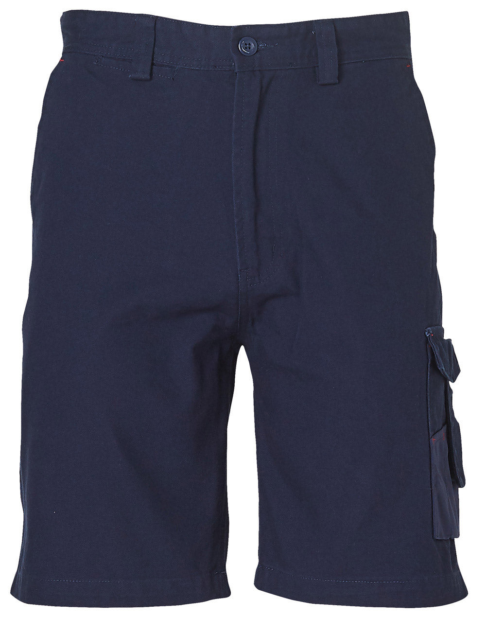 Cordura Durable Work Shorts - Navy - Front
