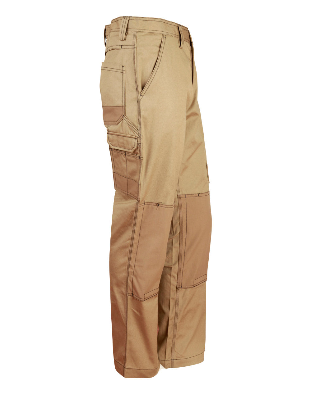 Cordura Semi-Fitted Cordura Work Pants - Khaki - View