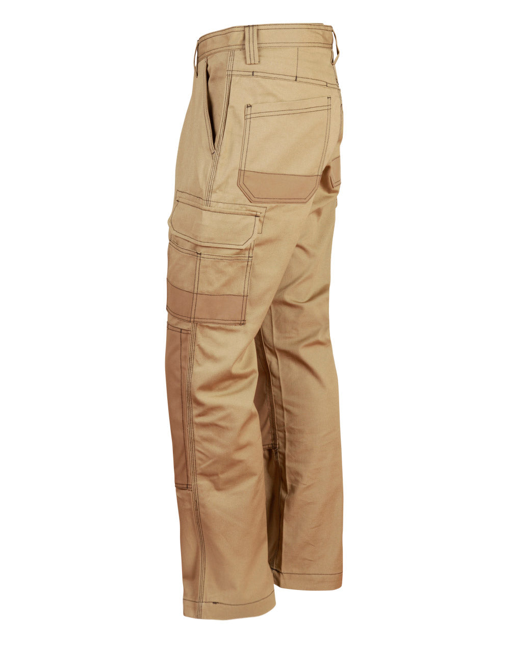 Cordura Semi-Fitted Cordura Work Pants - Khaki - View