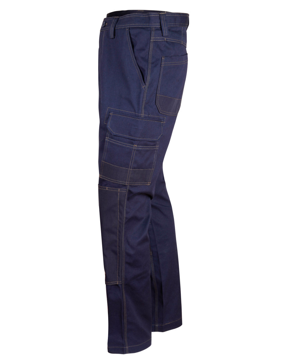 Cordura Semi-Fitted Cordura Work Pants - Navy - View