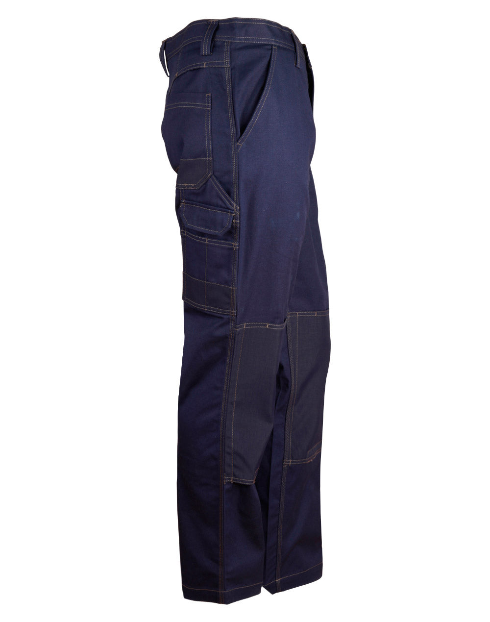 Cordura Semi-Fitted Cordura Work Pants - Navy - View