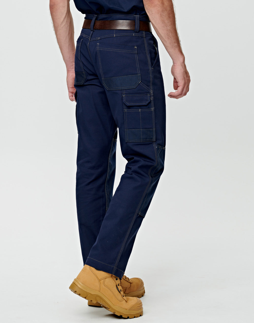 Cordura Semi-Fitted Cordura Work Pants - Navy - View