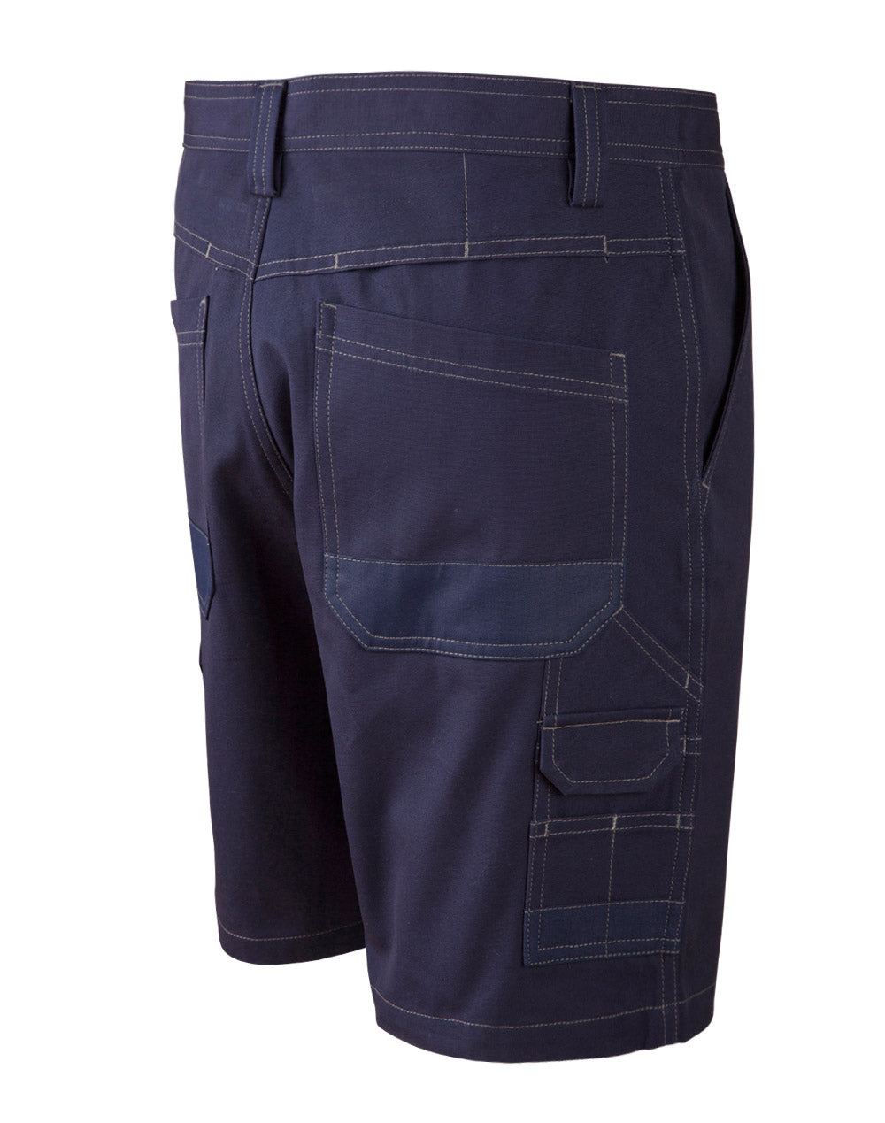 Cordura Semi-Fitted Cordura Work Shorts - Navy - View