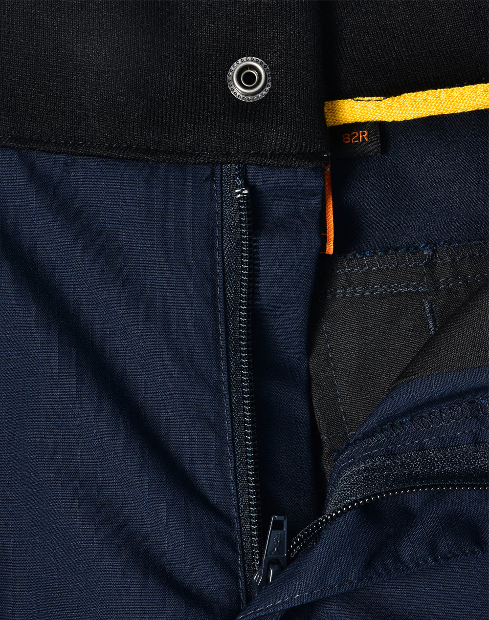Unisex Ripstop Stretch Work Pants - Navy - View