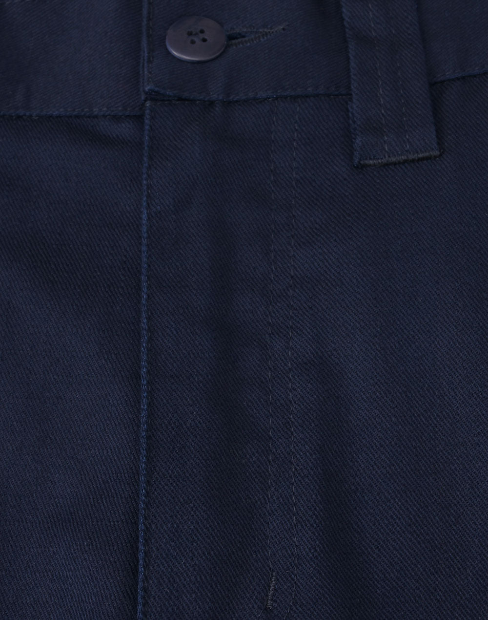 Unisex Cotton Stretch Rip-Stop Work Pants With Segmented Tape - Navy - View