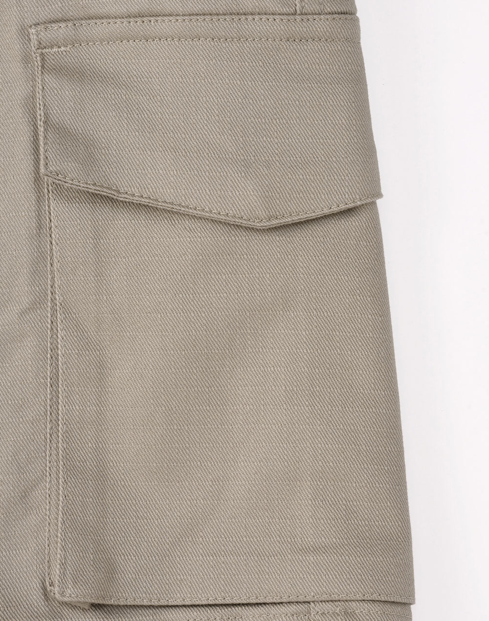 Unisex Cotton Stretch Rip-Stop Work Shorts - Sand - View