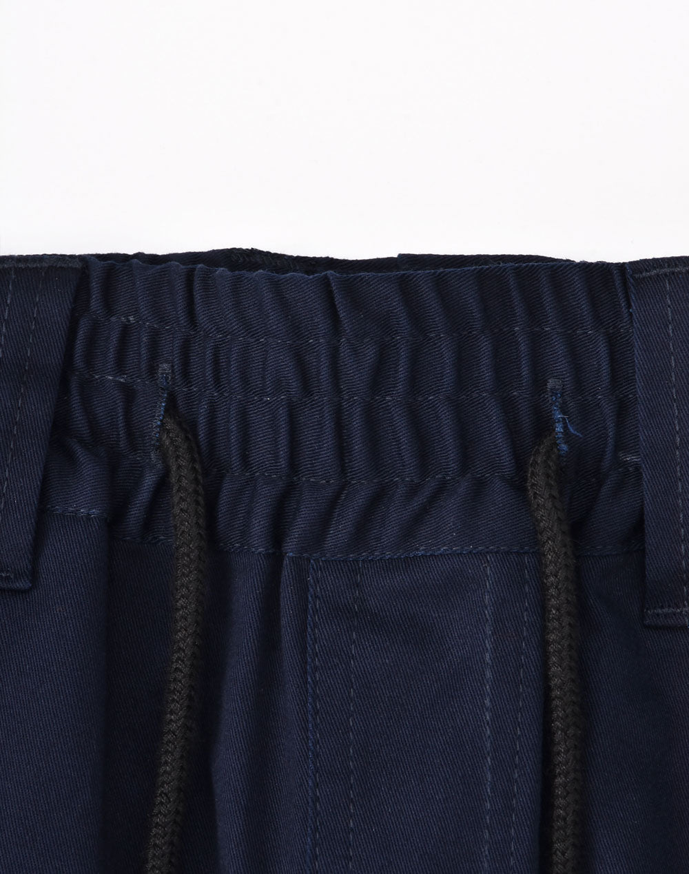 Unisex Cotton Stretch Drill Cuffed Work Shorts - Navy - View