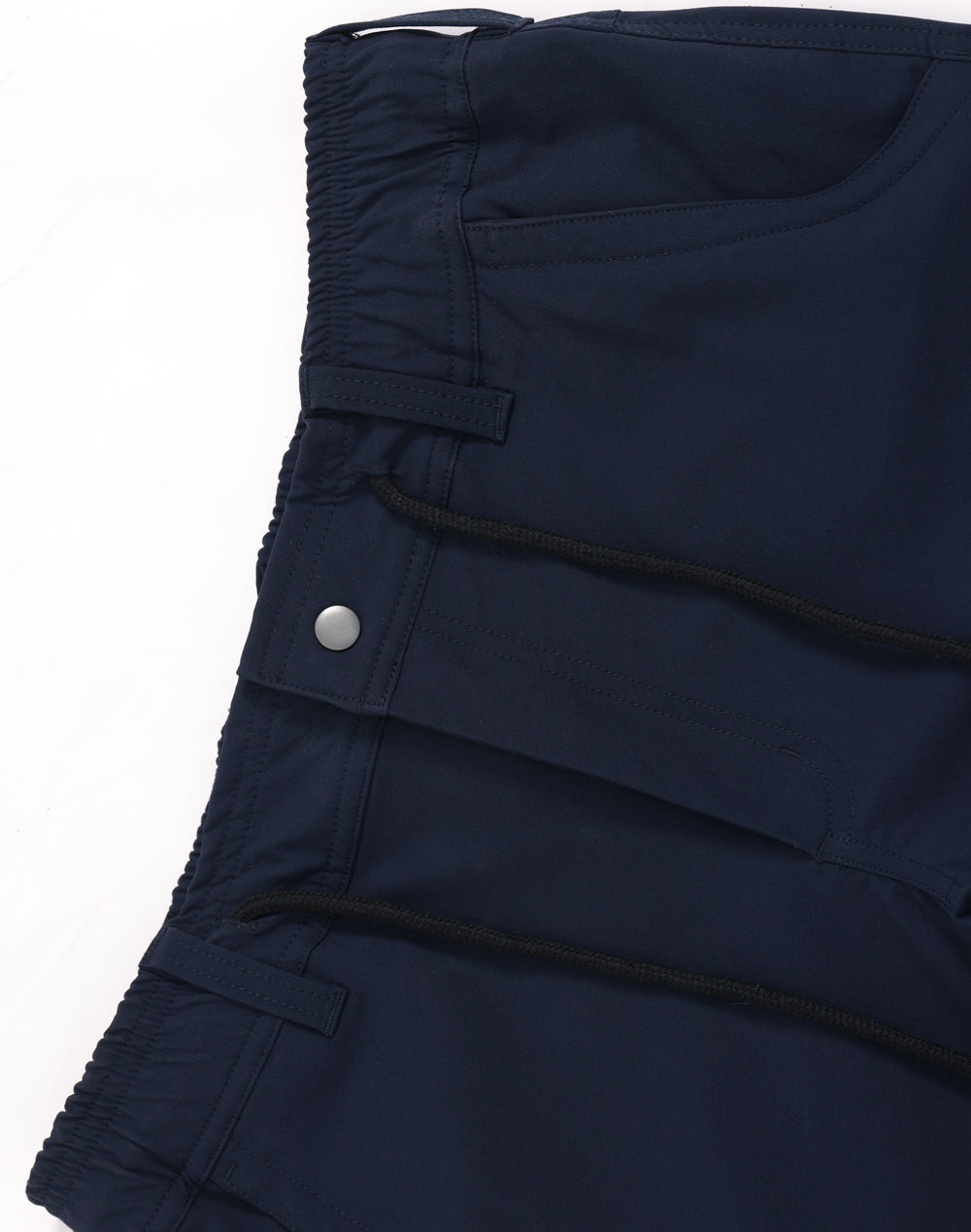 Unisex Dwr Water Repellent Flexi Work Pants with Tapes - Navy - View