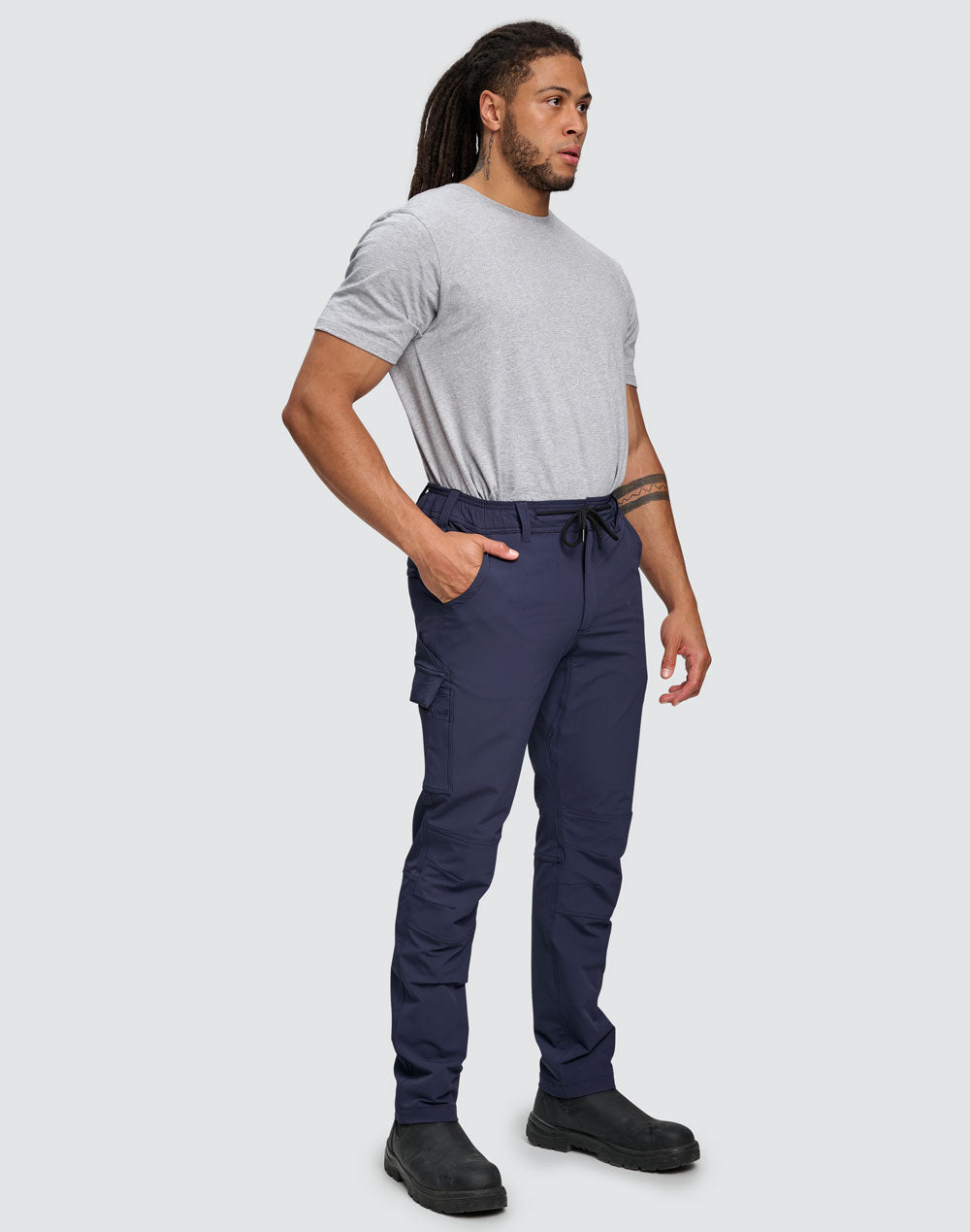Unisex Dwr Water Repellent Flexi Work Pants - view