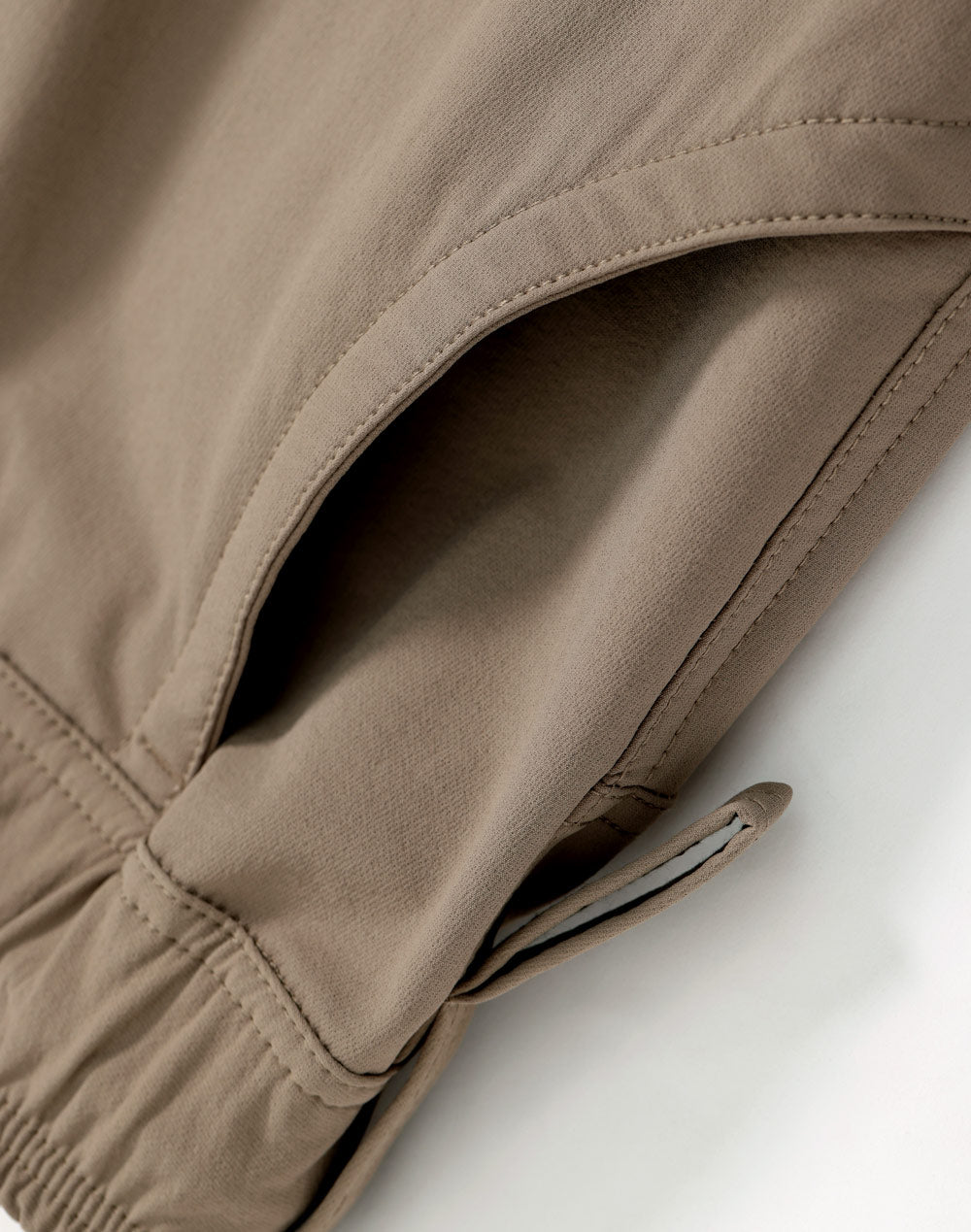 Unisex Dwr Water Repellent Flexi Work Pants - Khaki - View