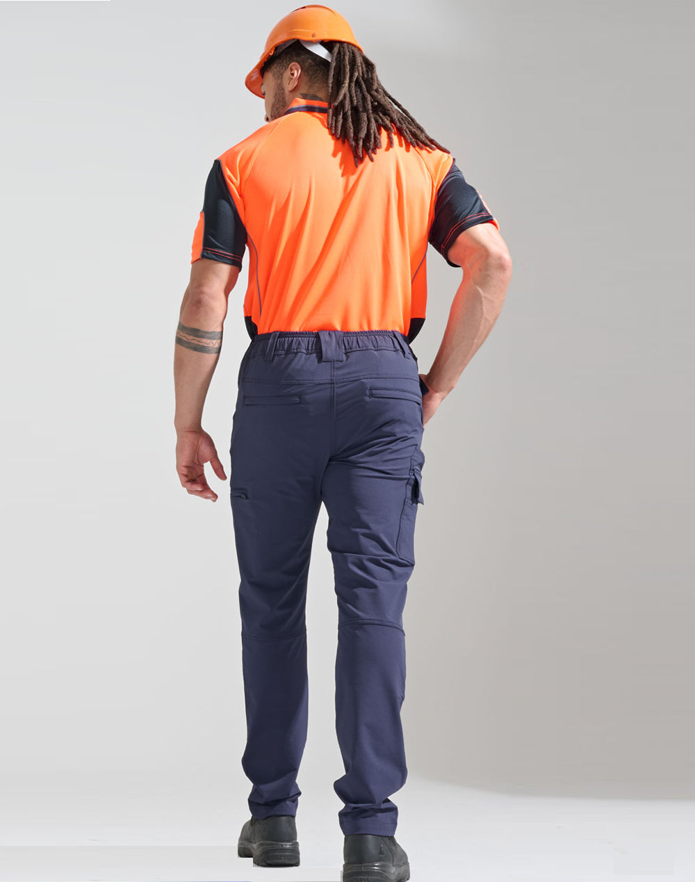 Unisex Dwr Water Repellent Flexi Work Pants - view