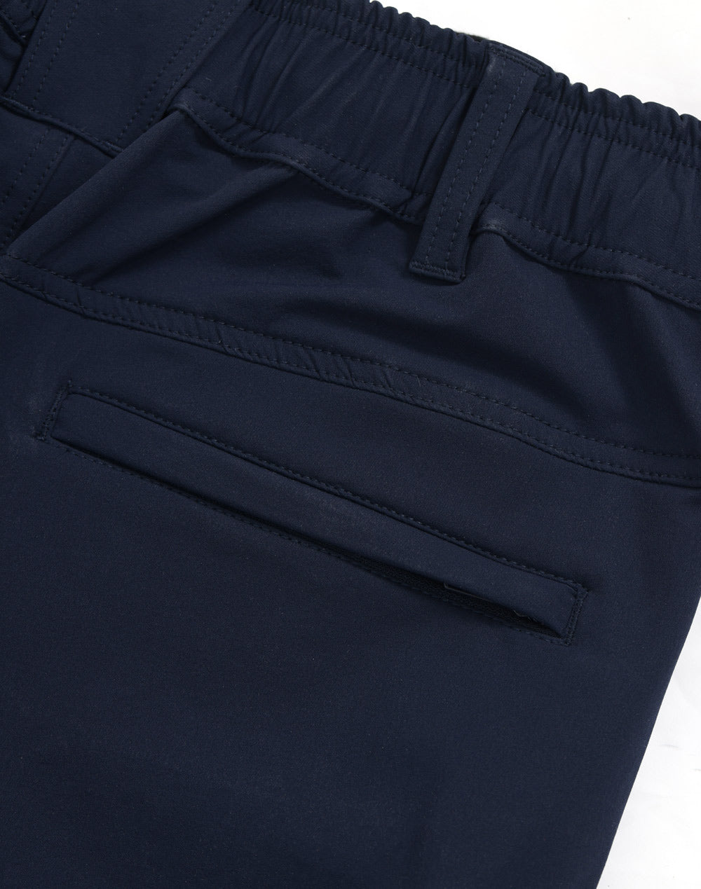 Unisex Dwr Water Repellent Flexi Work Pants - Navy - Back