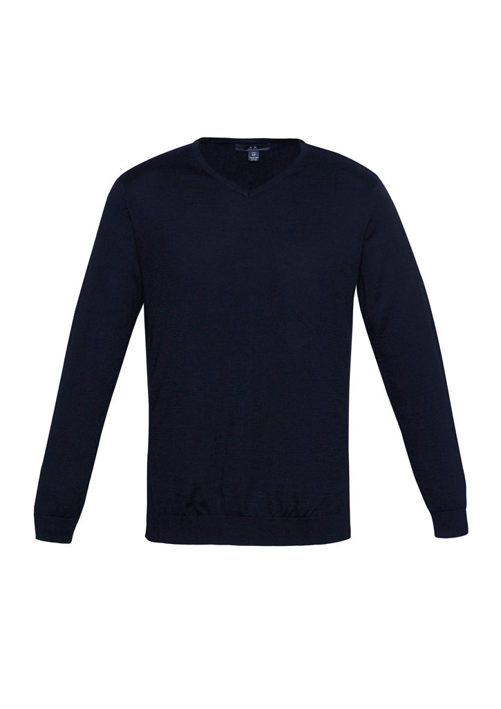 Milano Mens Pullover - Navy - Front