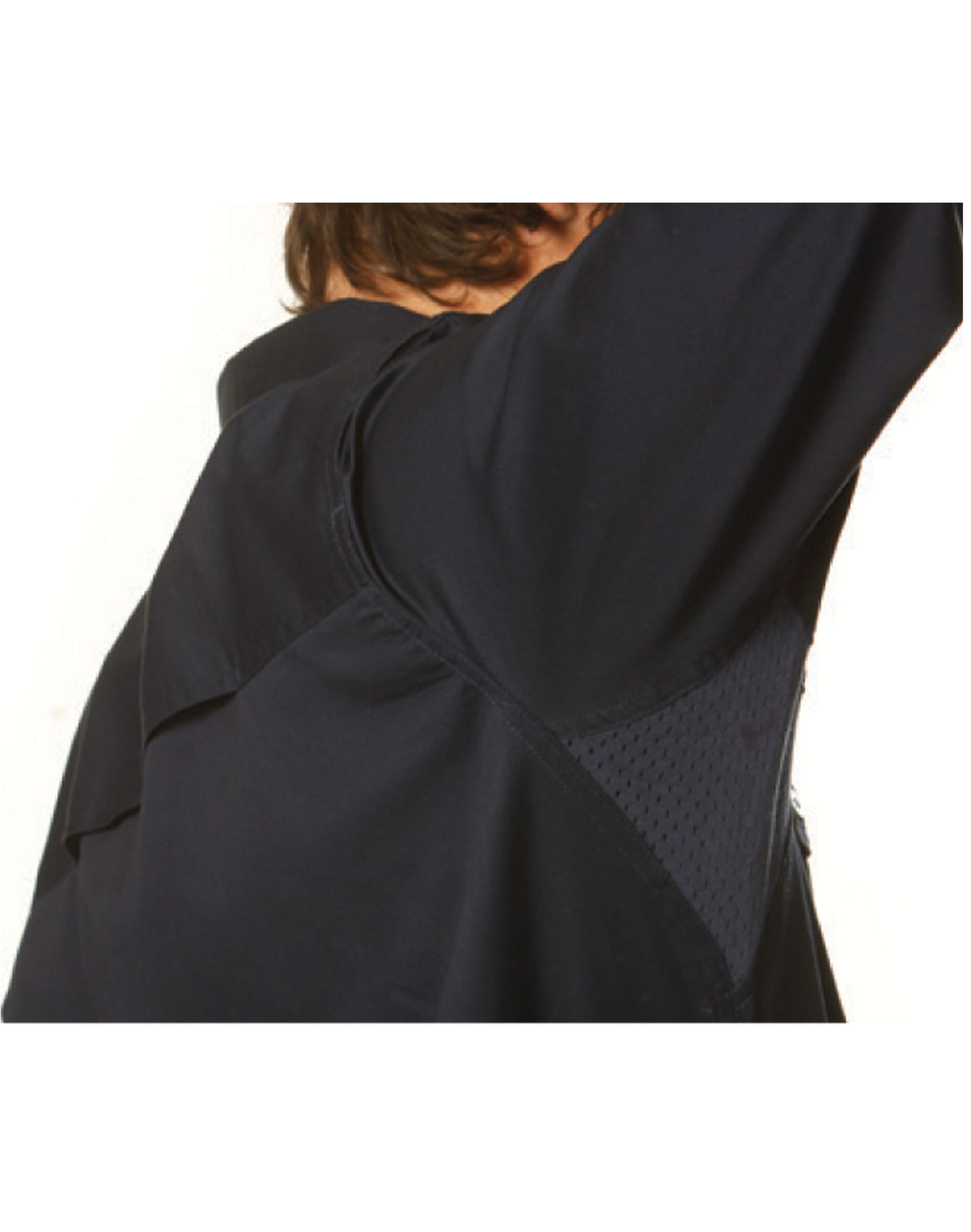 Cotton Work Shirt - Black - View