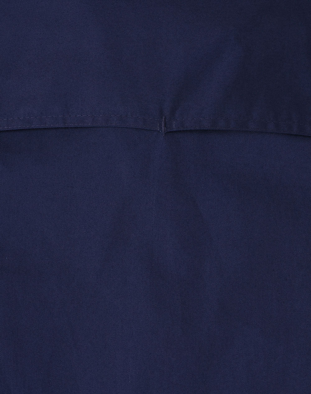 Unisex Cool Breeze Closed Front Ls Work Shirt - Navy - Back