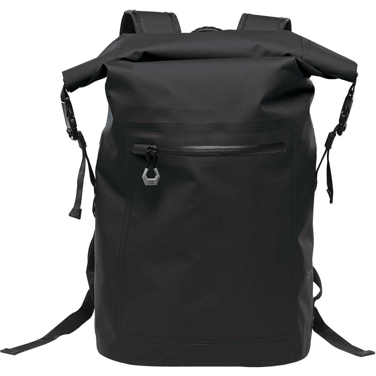 Cirrus Backpack - Black / Dolphin - Front