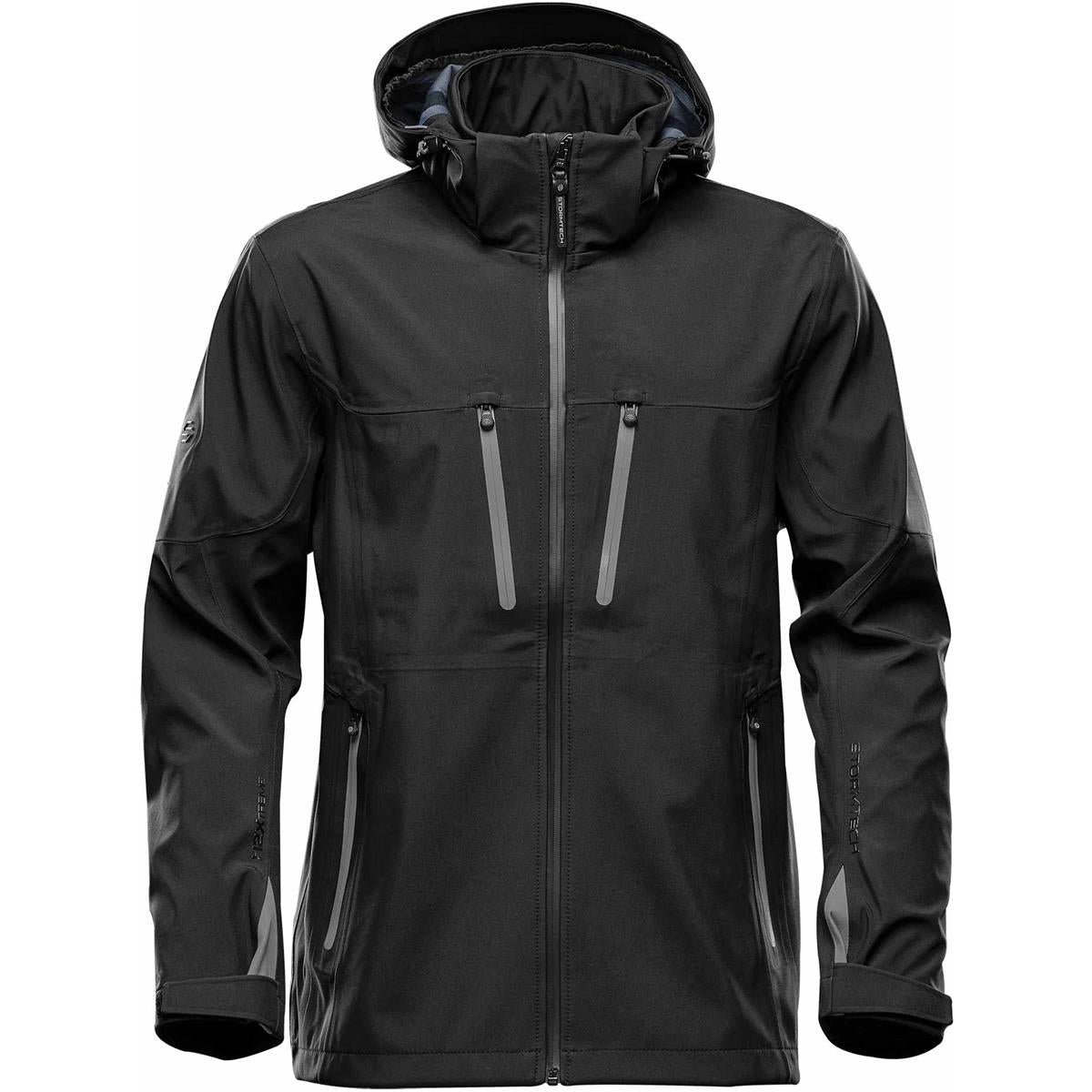 Men's Patrol Softshell - Black / Carbon - Front