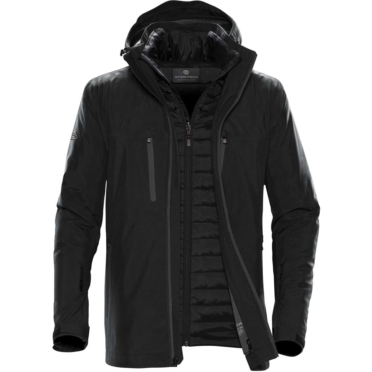Men's Matrix System Jacket - Black / Carbon - Front