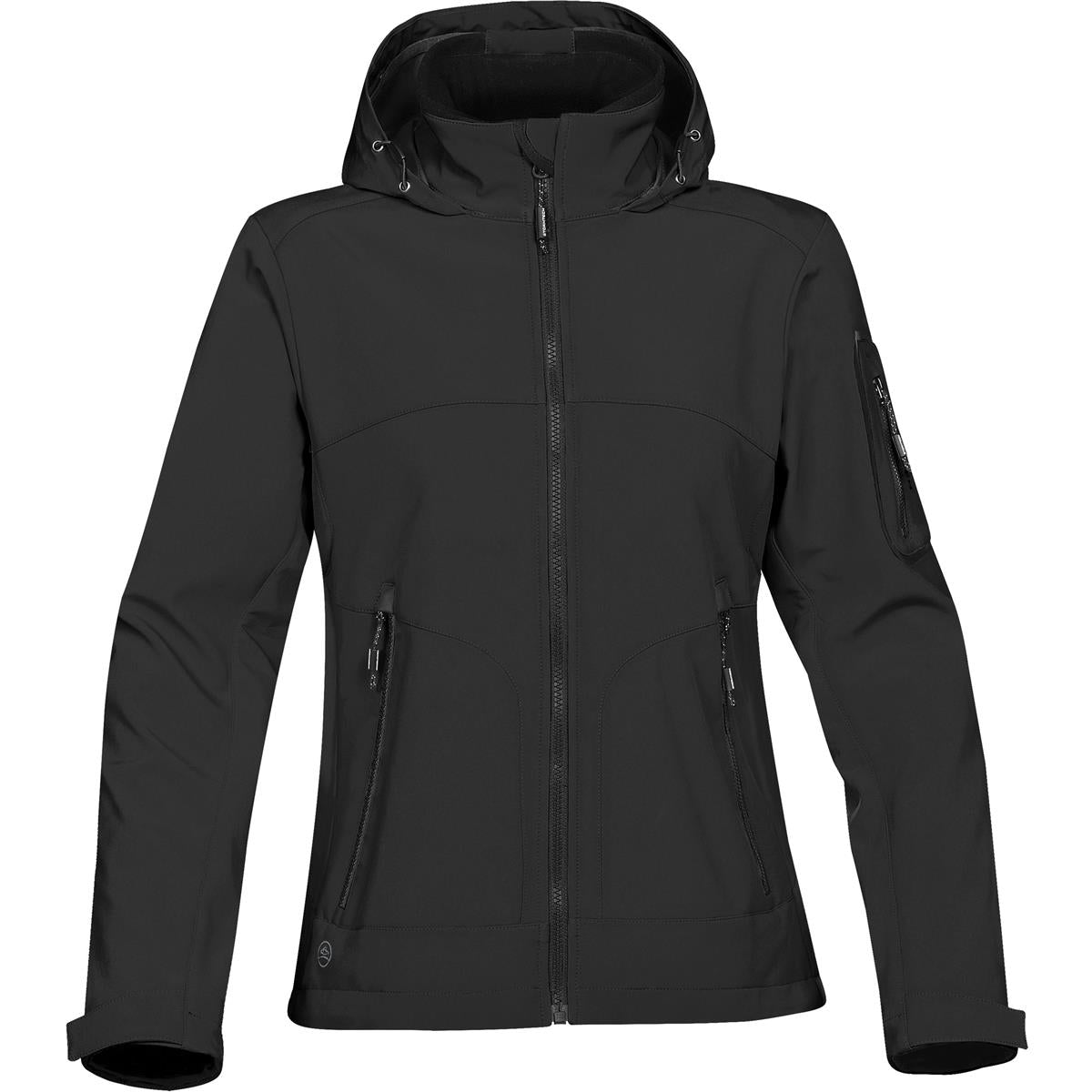 Women's Cruise Softshell - Black / Black - Front