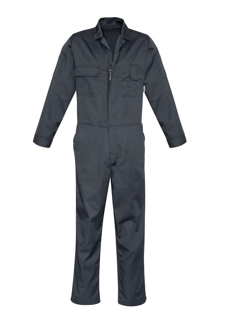 Mens Service Overall - Charcoal - Front