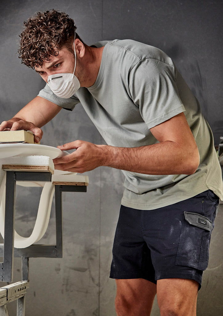 Mens Streetworx Tee - Slate - Model