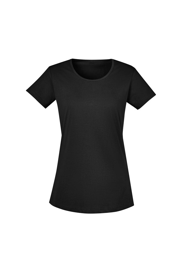 Womens Streetworx Tee - Black - Front