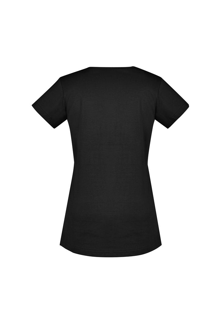 Womens Streetworx Tee - Black - Back