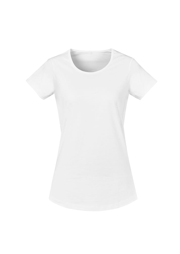 Womens Streetworx Tee - White - Front
