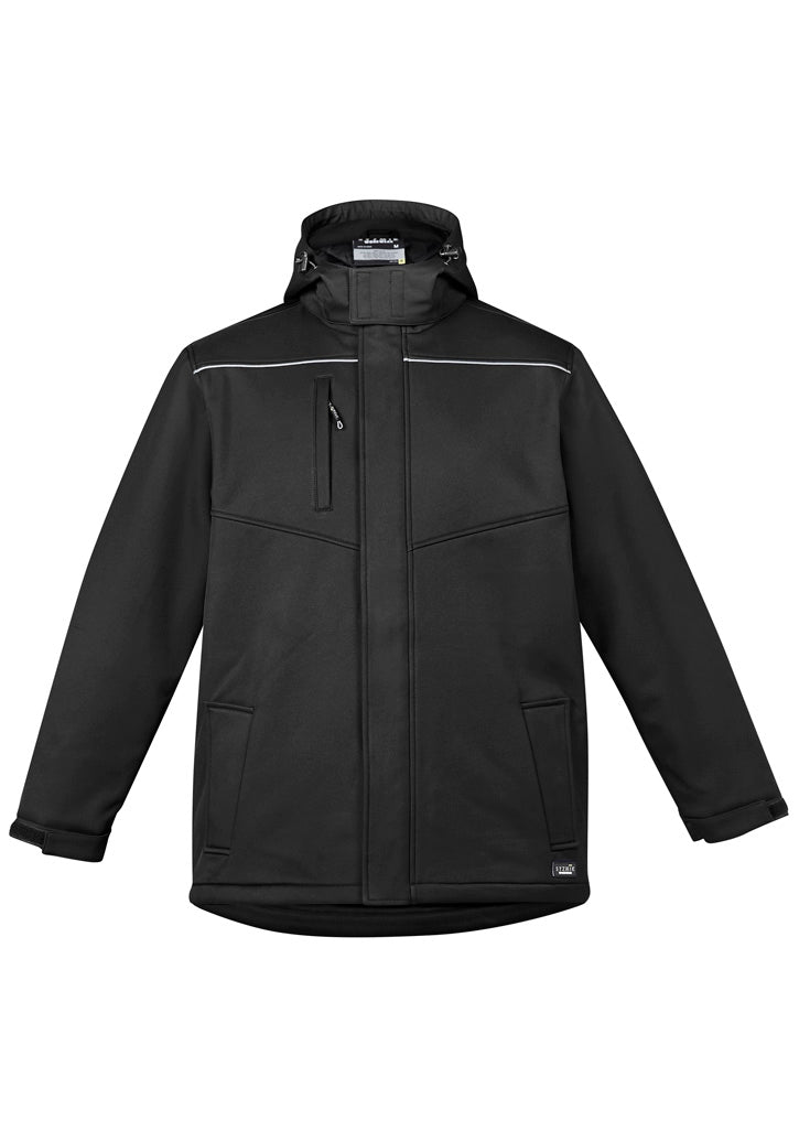 Unisex Antarctic Softshell Jacket - Black - Front