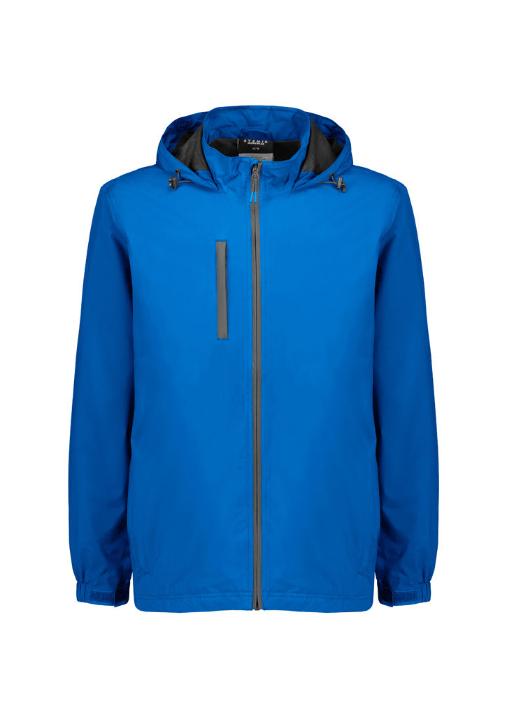 Unisex Super Light Packable Rain Jacket - Cobalt - Front