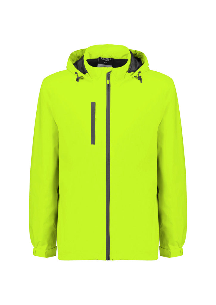 Unisex Super Light Packable Rain Jacket - Yellow - Front