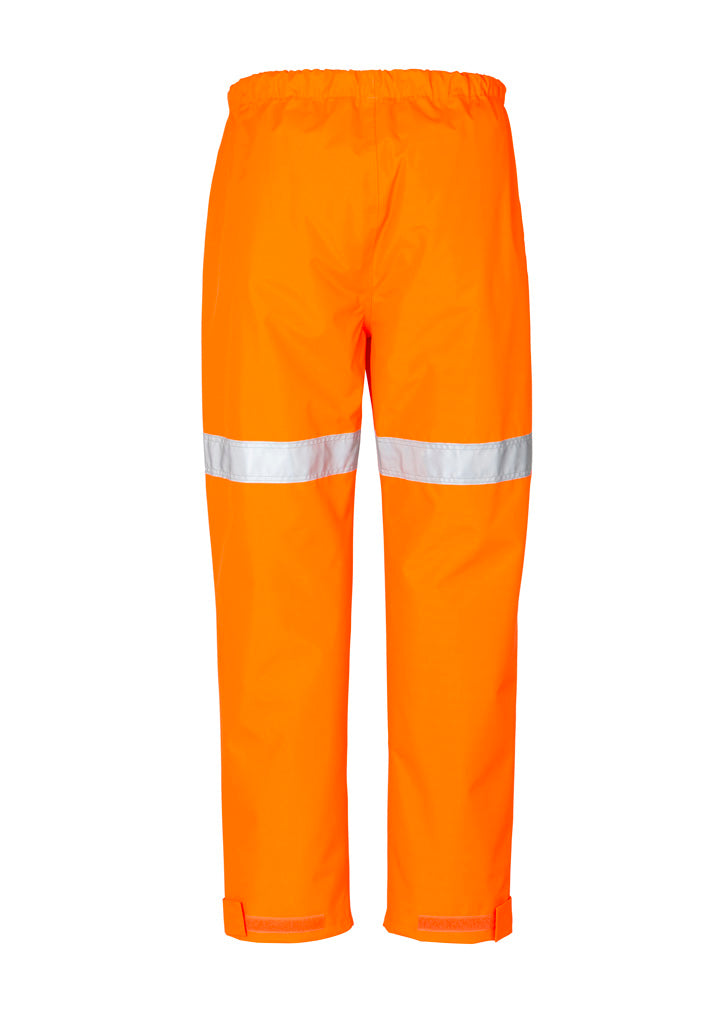 Mens Hi Vis Taped Storm Pant - Orange - Back