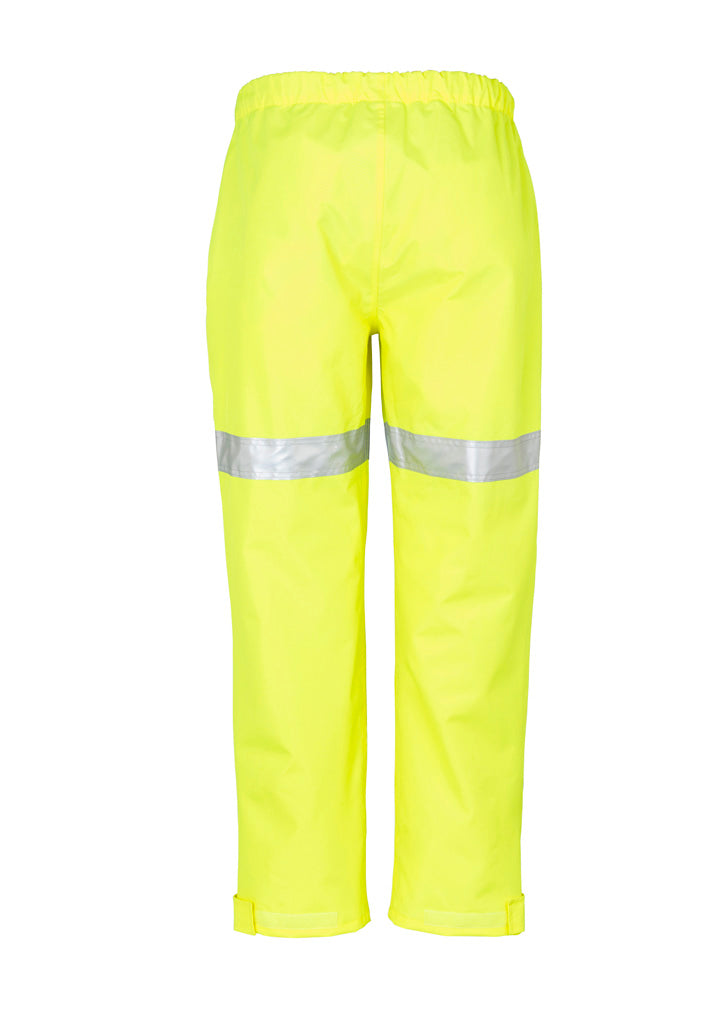 Mens Hi Vis Taped Storm Pant - Yellow - Back