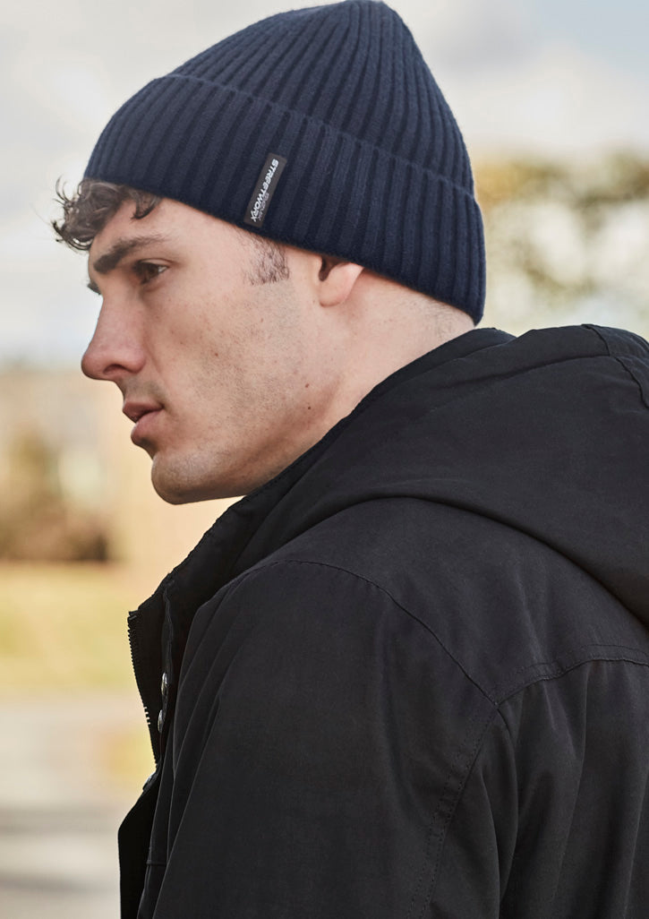 Unisex Streetworx Beanie - Navy - Model