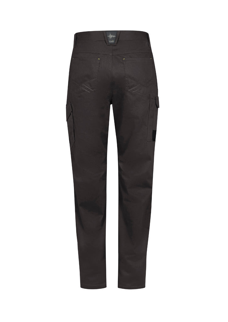 Mens Summer Cargo Pant (Regular) - Charcoal - Back