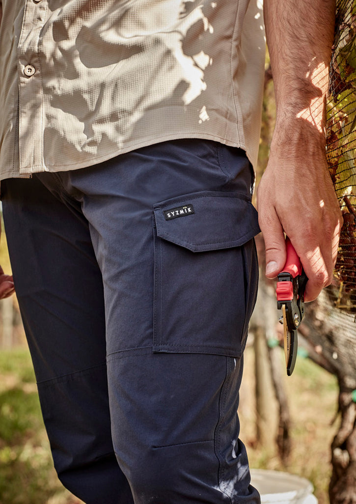 Mens Lightweight Outdoor Pant - Navy - Model