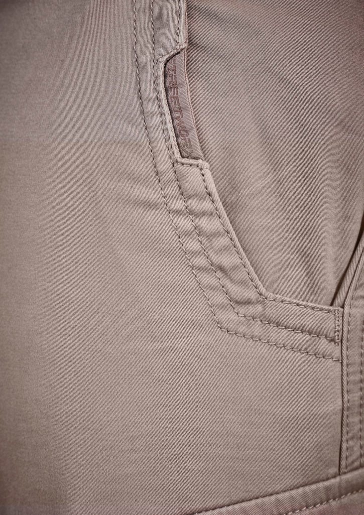 Mens Streetworx Curved Cargo Pant - Khaki - Model