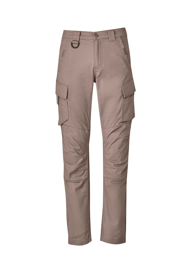 Mens Streetworx Curved Cargo Pant - Khaki - Front