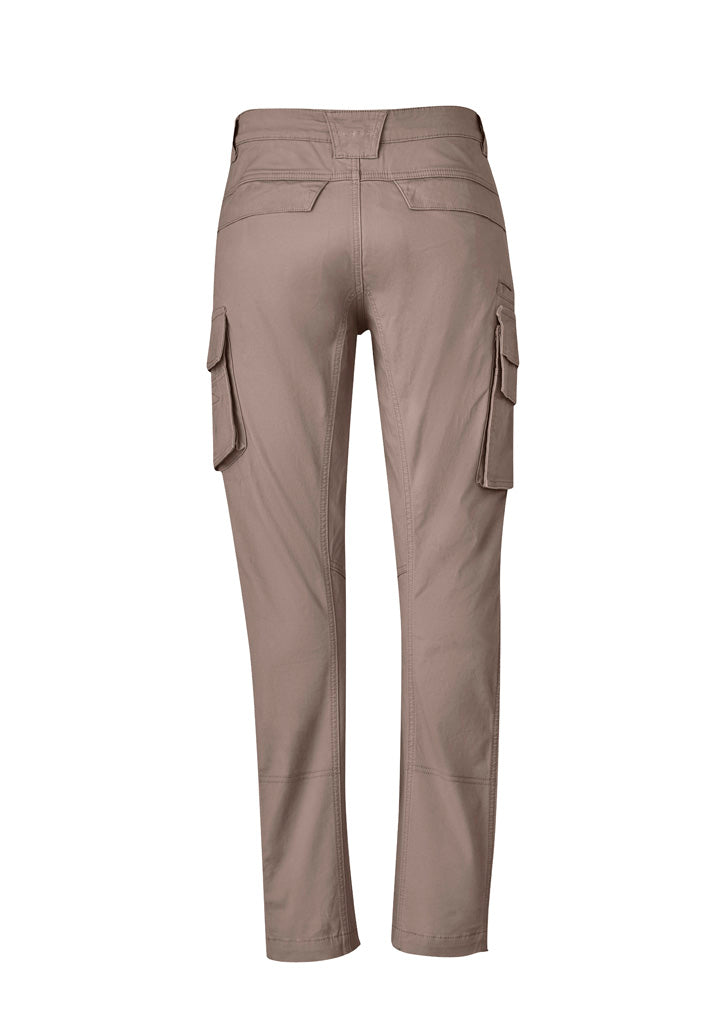 Mens Streetworx Curved Cargo Pant - Khaki - Back