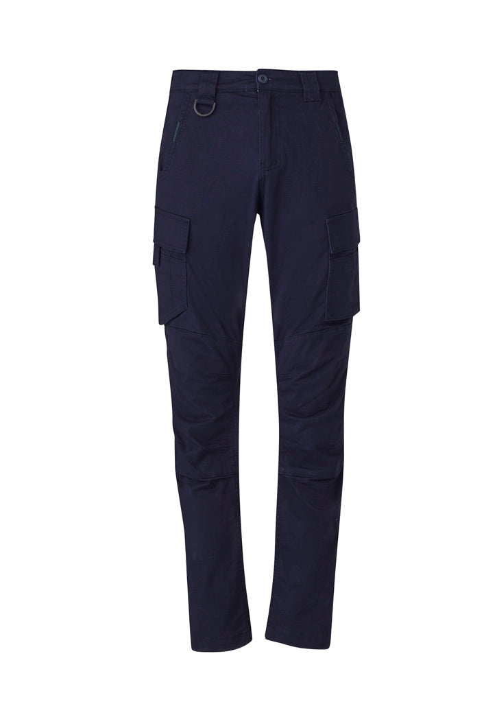 Mens Streetworx Curved Cargo Pant - Navy - Front