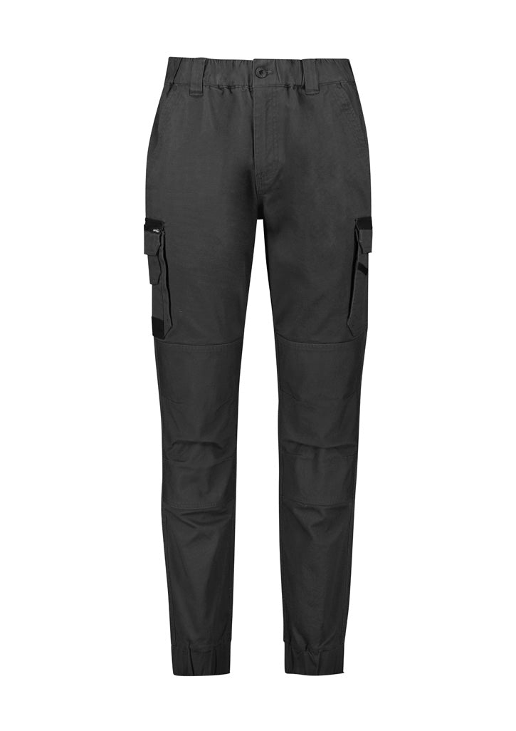 Mens Streetworx Heritage Pant - Cuffed - Charcoal - Front