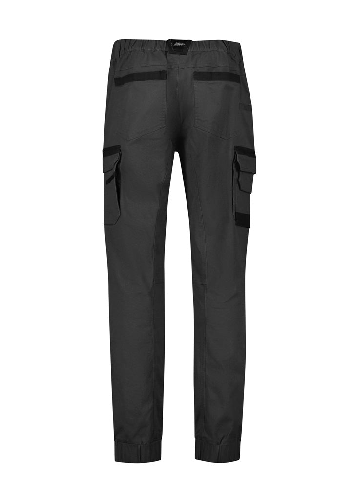 Mens Streetworx Heritage Pant - Cuffed - Charcoal - Back
