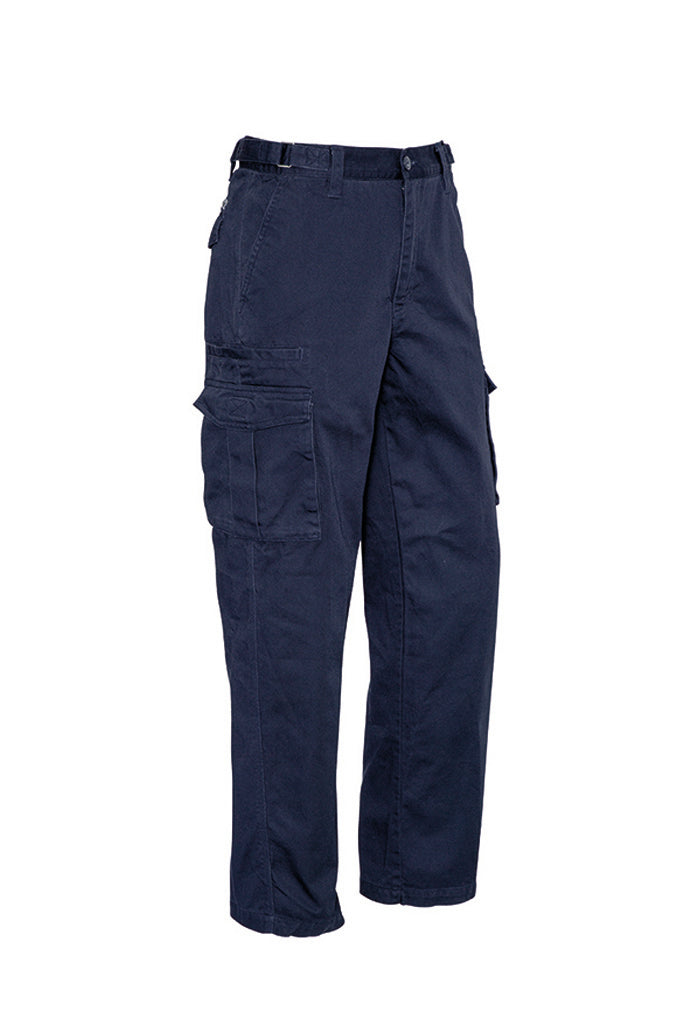 Mens Basic Cargo Pant (Stout) - Navy - Front